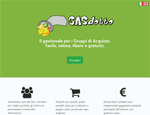 Tablet Screenshot of gasdotto.net